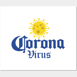 Corona Virus Beer Posters and Art